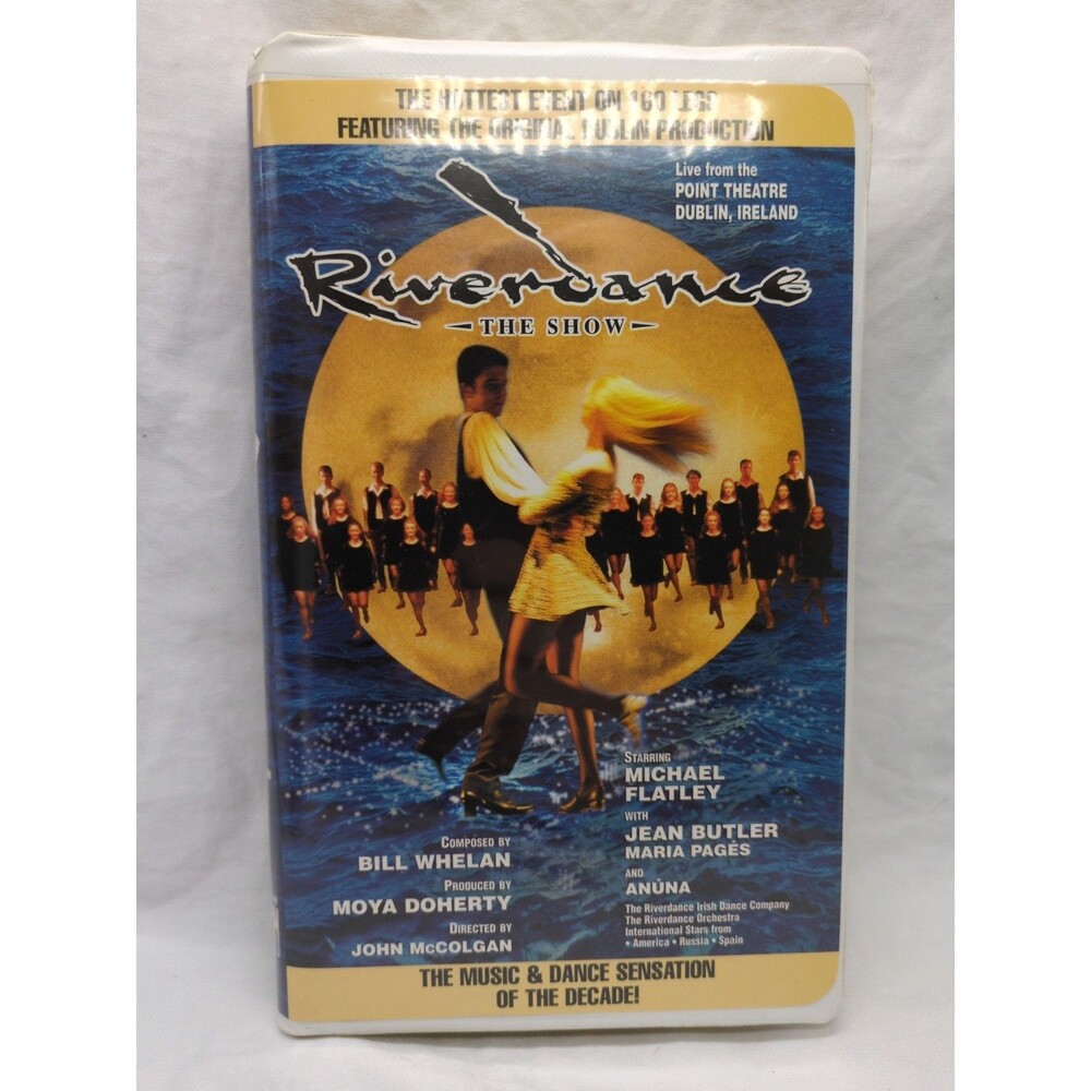 Riverdance The Show Clamshell VHS Tape